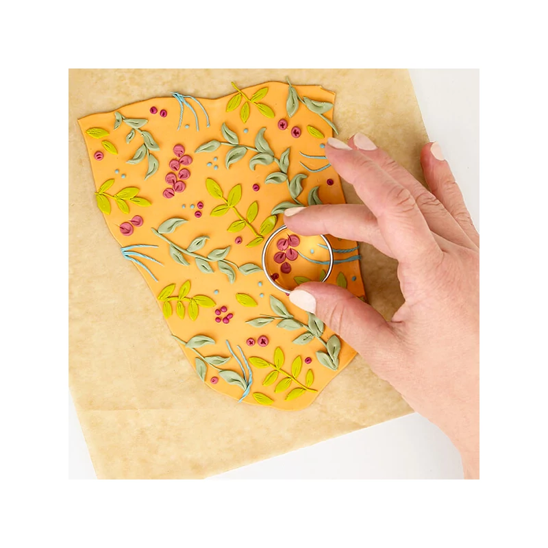 Fimo Soft set pečena glina, 4x25 g - Sheet design, Slab Design