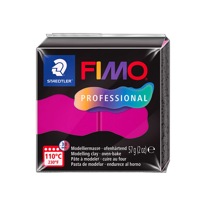 FIMO Professional pečena glina, 57 g - magenta (8040-210)