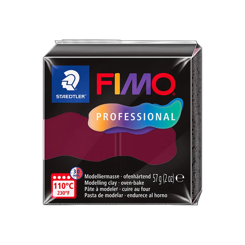 FIMO Professional pečena glina, 57 g - bordo, bordeaux (8040-23)