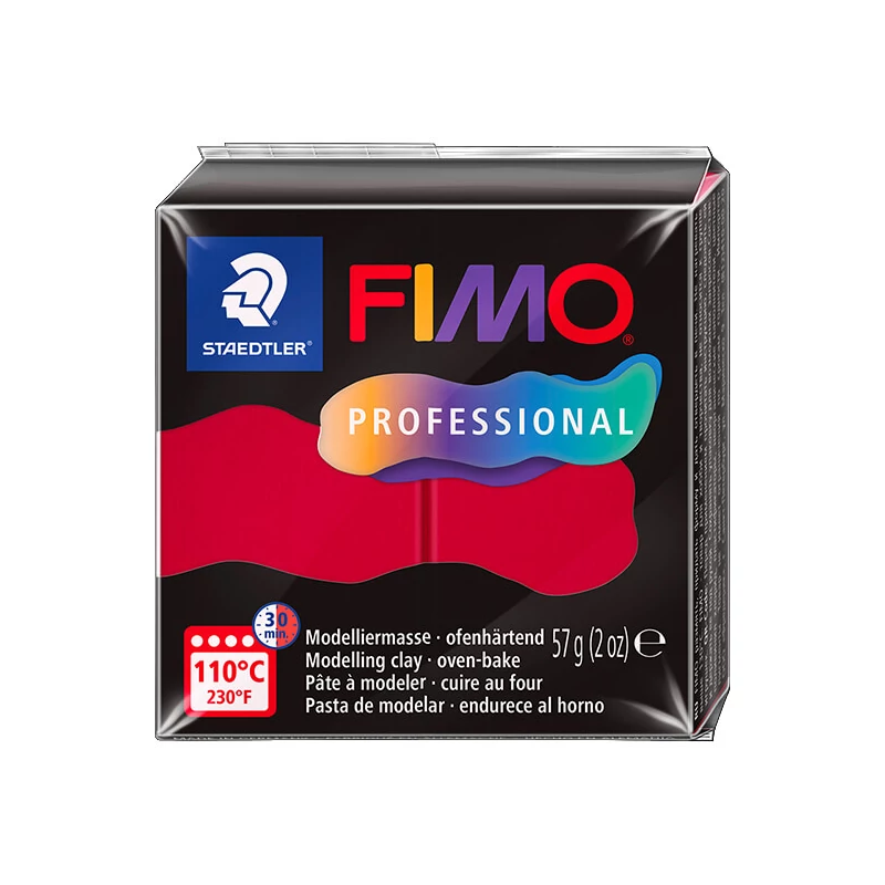 FIMO Professional pečena glina, 57 g - karmin, carmina (8040-29)