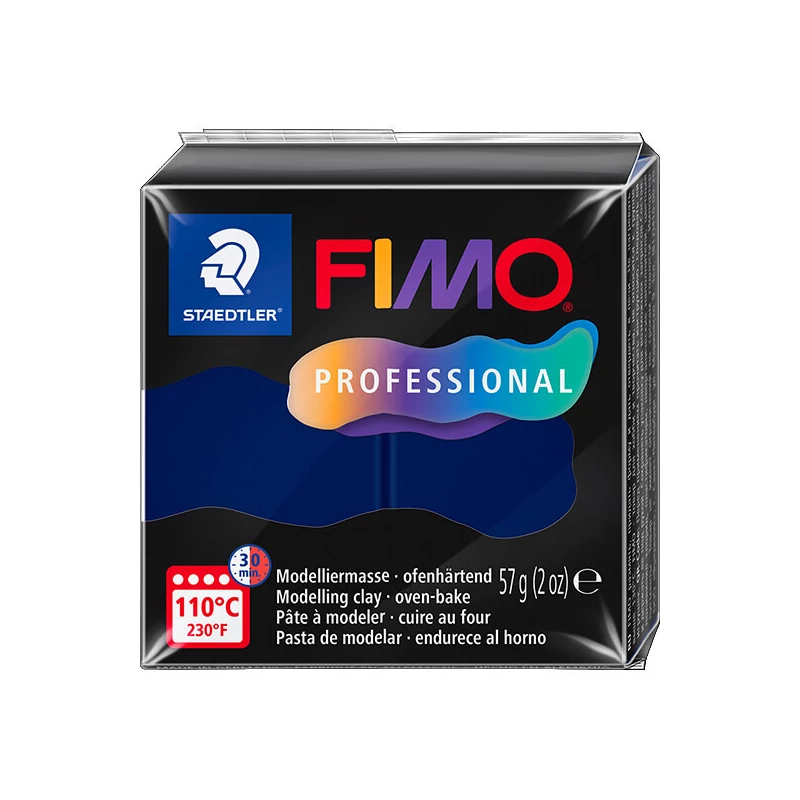 FIMO Professional pečena glina, 57 g - morsko plavi, navy blue (8040-34)