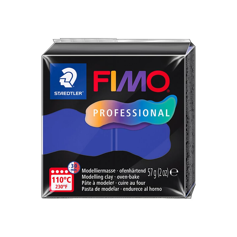 FIMO Professional pečena glina, 57 g - kraljevsko plava, royal blue (8040-3)