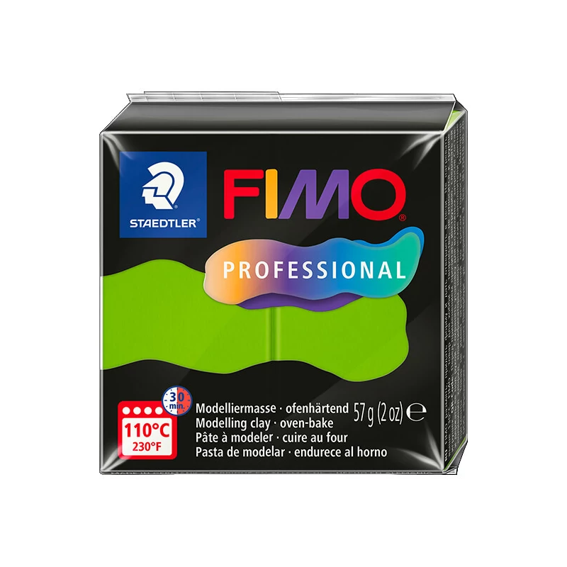 FIMO Professional pečena glina, 57 g - svijetlo zeleni, light green (8040-51)