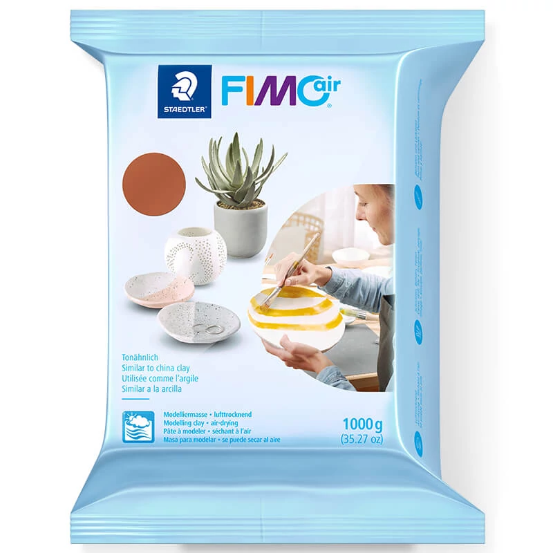 FIMO Air Basic glina za sušenje na zraku 1000 g - terakota (8101-76)