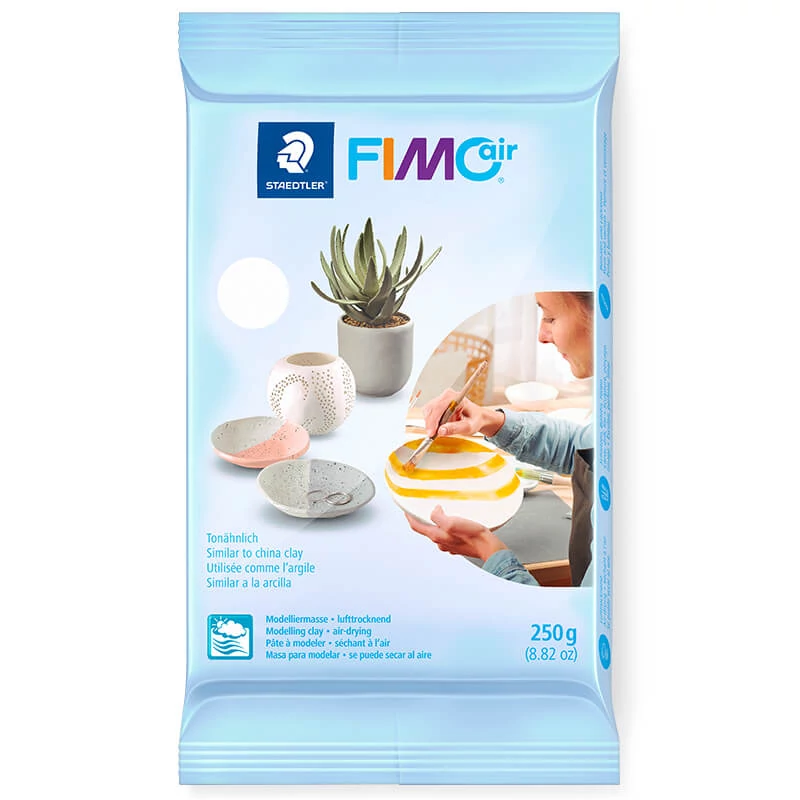 FIMO Air Basic glina za sušenje na zraku 250 g - bijeli