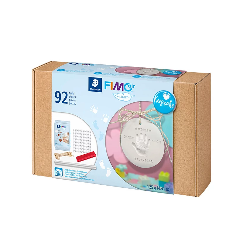 FIMO Air Light Keepsake Set, Suvenirski set glina, 127 g s dodacima