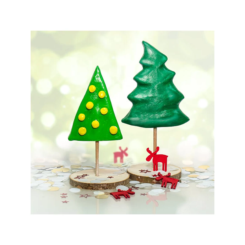 FIMO Air Basic Christmas Set, božićni set za modeliranje, 500 g s dodacima