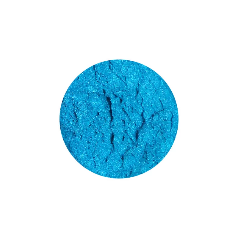 Pigment prah za efekt smole, 3 g - sedef, plava zlatna zora