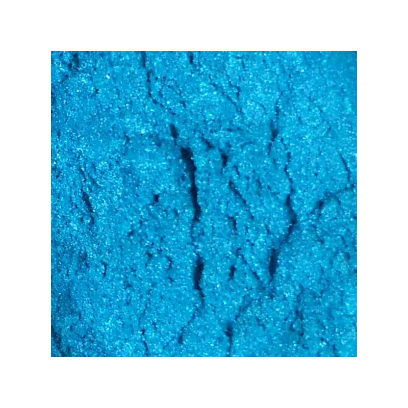 Pigment prah za efekt smole, 3 g - sedef, plava zlatna zora