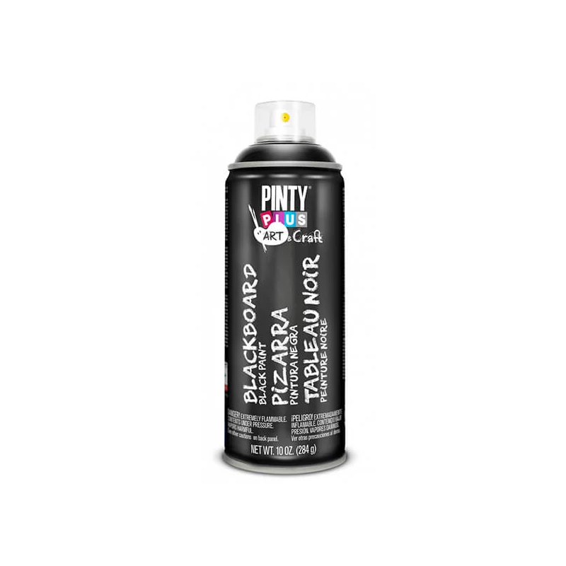 Boja za ploču u spreju, Pinty Plus Art, 400 ml - crna