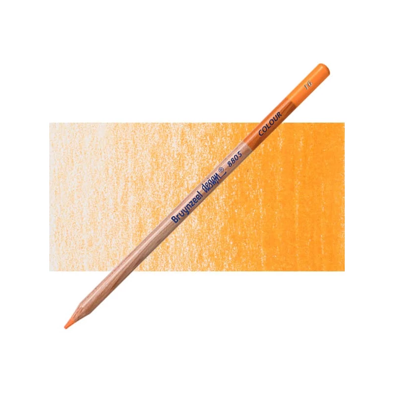 Bruynzeel Design olovka u boji - 16, middle orange