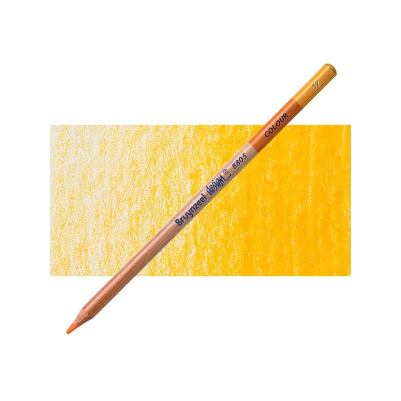 Bruynzeel Design olovka u boji - 22, dark yellow  