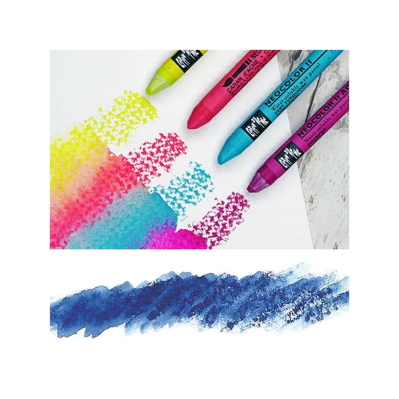 Caran d'Ache Classic Neocolor II set akvarel kreda - 84 kom