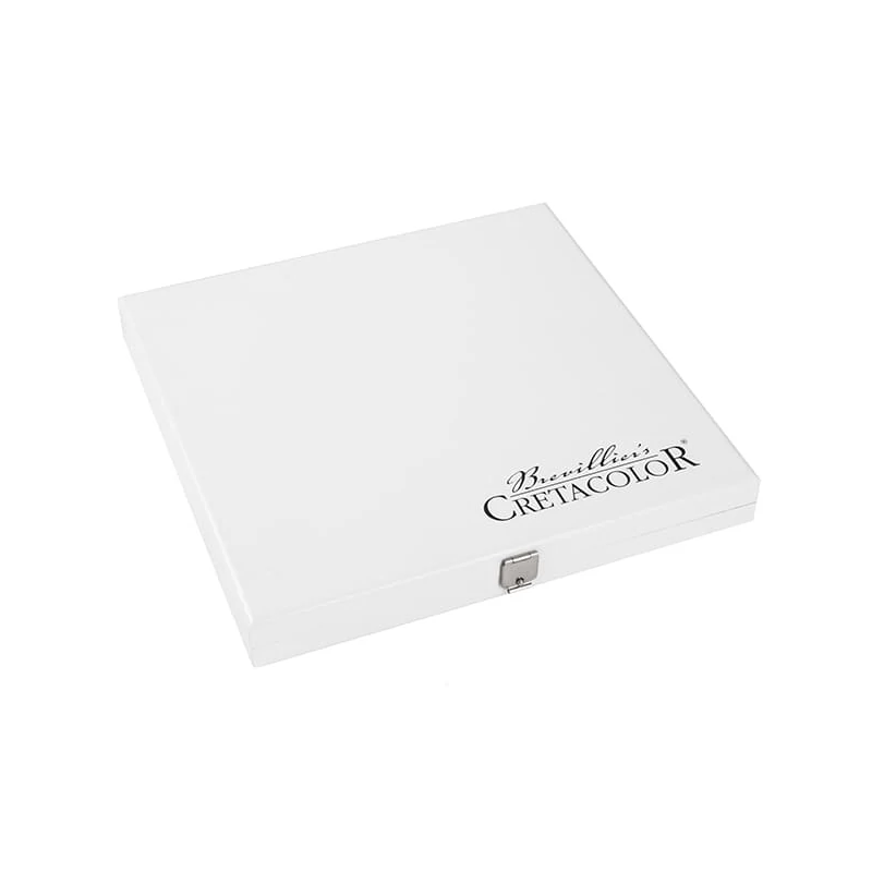 Cretacolor Black & White komplet za crtanje, 25-dijelni, u drvenoj kutiji