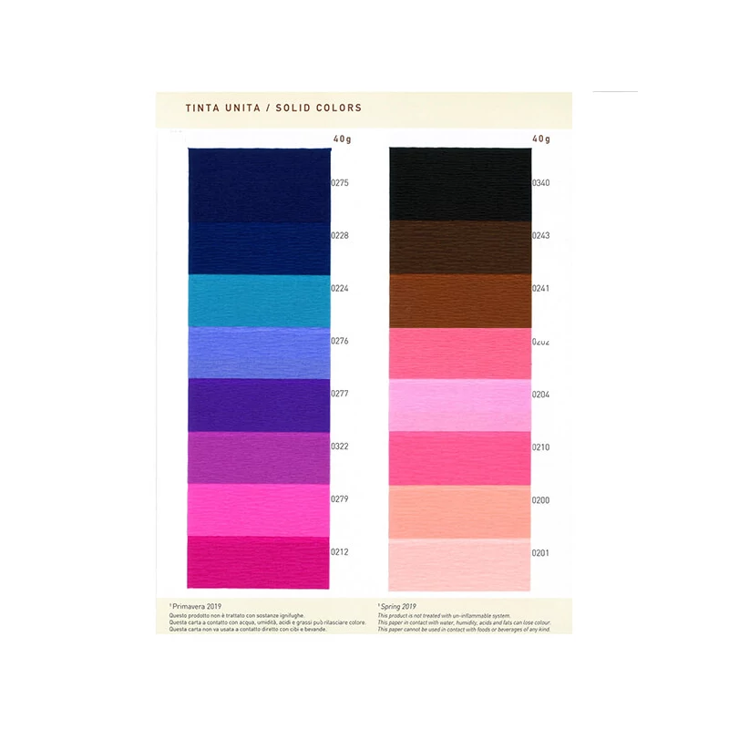 Krep papir, Educational, 40 g, 50x250 cm - 330 white
