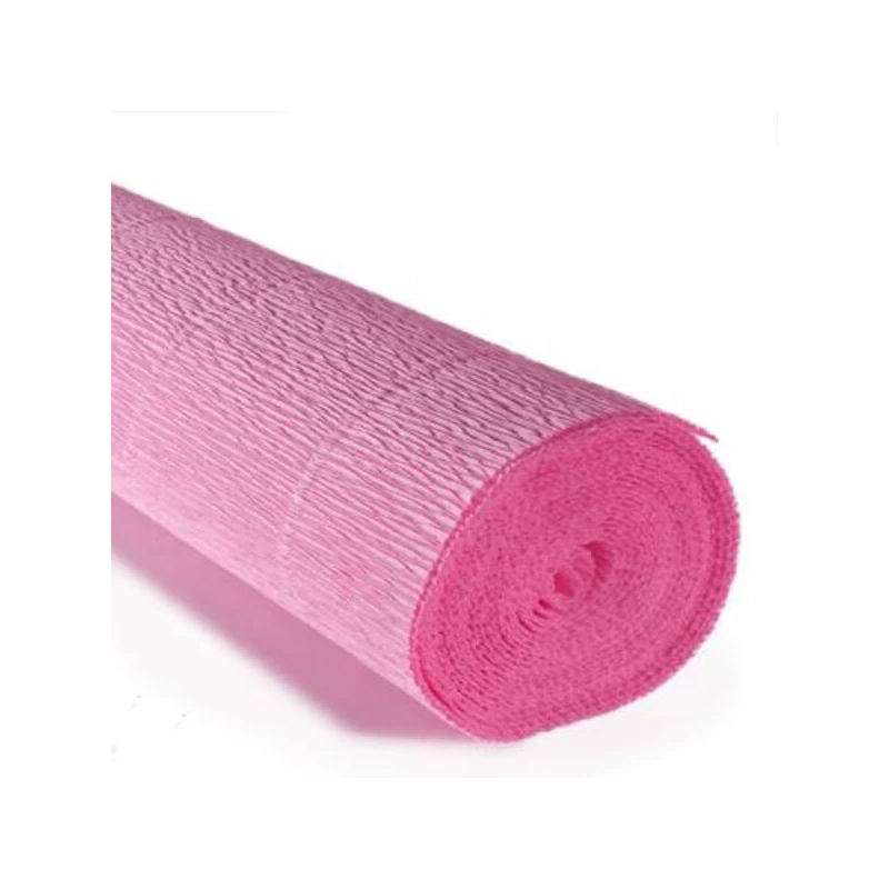 Cvjetni krep papir, 180 g, 50x250 cm - 554 baby pink