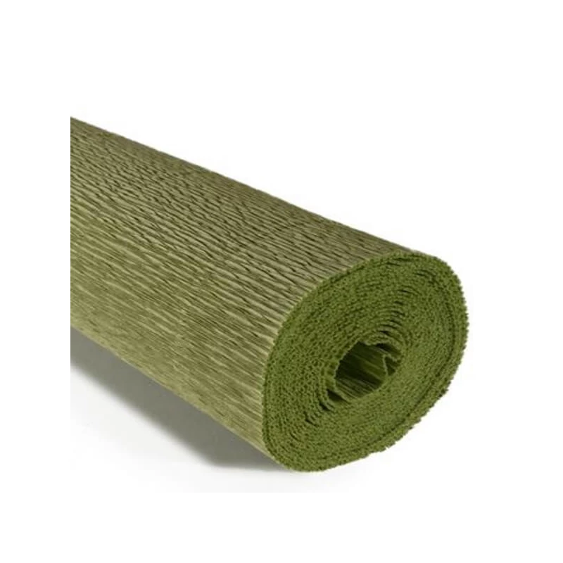 Cvjetni krep papir, 180 g, 50x250 cm - 562 kadulje
