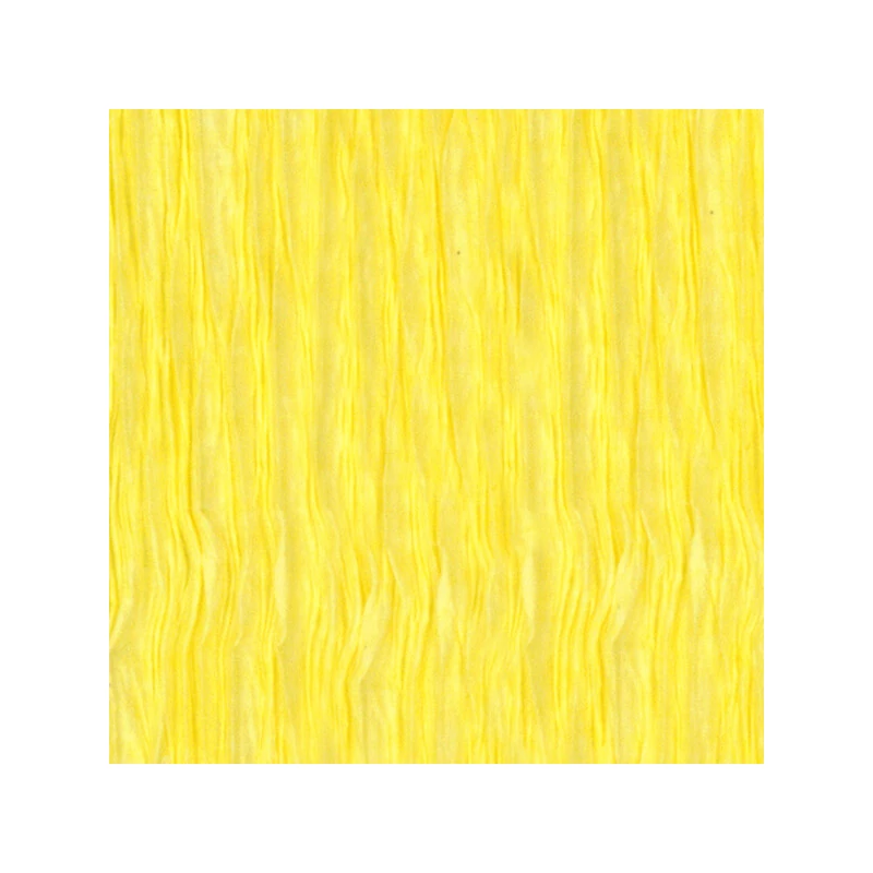 Cvjetni krep papir, 180 g, 50x250 cm - 574 svijetložuta