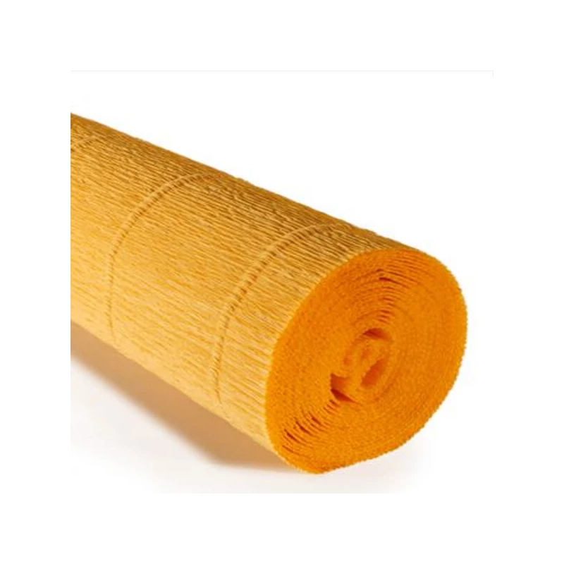 Krep papir za cvijeće, 180 g, 50x250 cm - 576 žuta