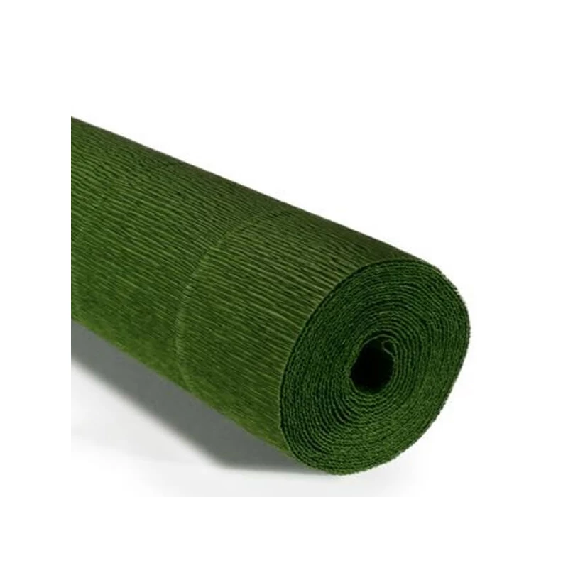 Cvjetni krep papir, 180 g, 50x250 cm - 591 list zeleni