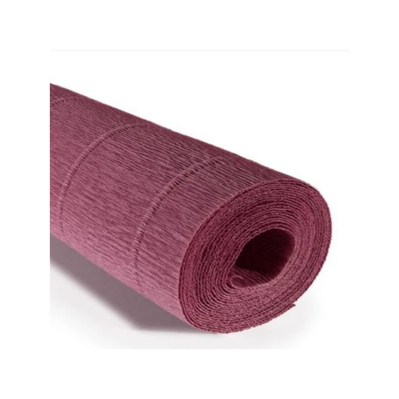 Cvjetni krep papir, 180 g, 50x250 cm - 620 tamna šljiva