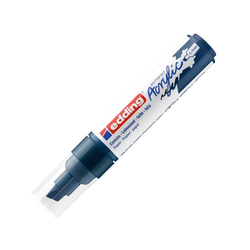 edding 5000 akrilni marker (flomaster), odrezani kraj, B (5-10 mm) - 933, elegant midnight