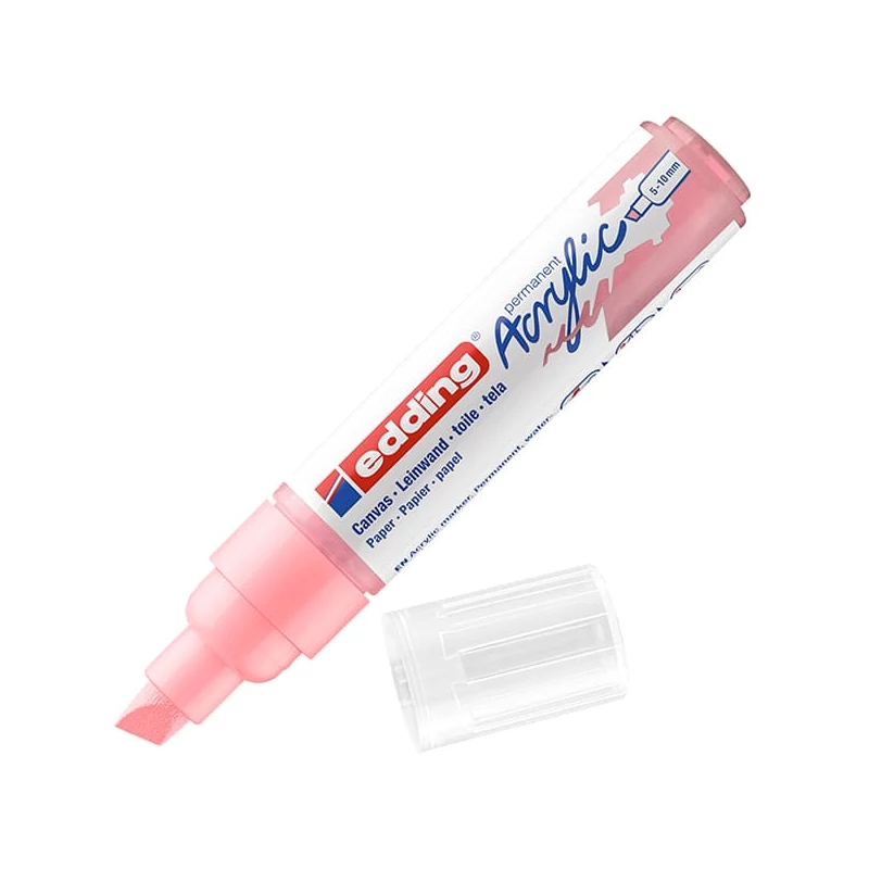 edding 5000 akrilni marker (flomaster), odrezani kraj, B (5-10 mm) - 935, classy mauve