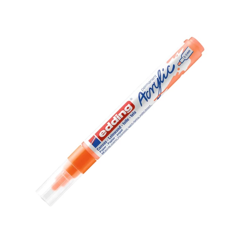 edding 5100 akrilni marker (flomaster), M (2-3 mm) - 066, neon orange