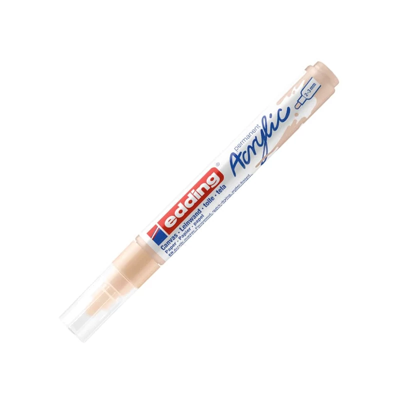 edding 5100 akrilni marker (flomaster), M (2-3 mm) - 255, warm beige