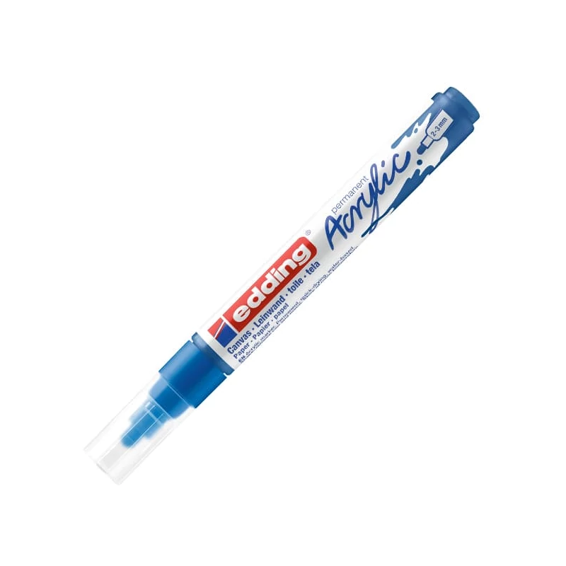 edding 5100 akrilni marker (flomaster), M (2-3 mm) - 903, gentian blue