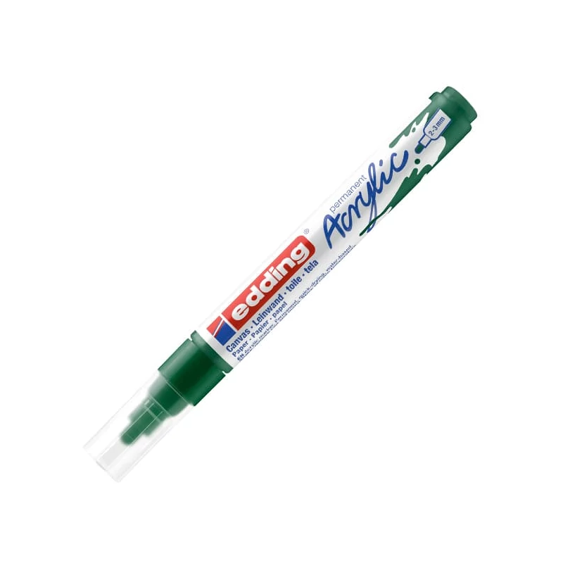 edding 5100 akrilni marker (flomaster), M (2-3 mm) - 904, moss green