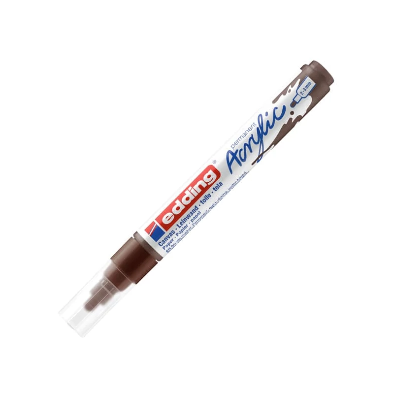 edding 5100 akrilni marker (flomaster), M (2-3 mm) - 907, chocolate brown