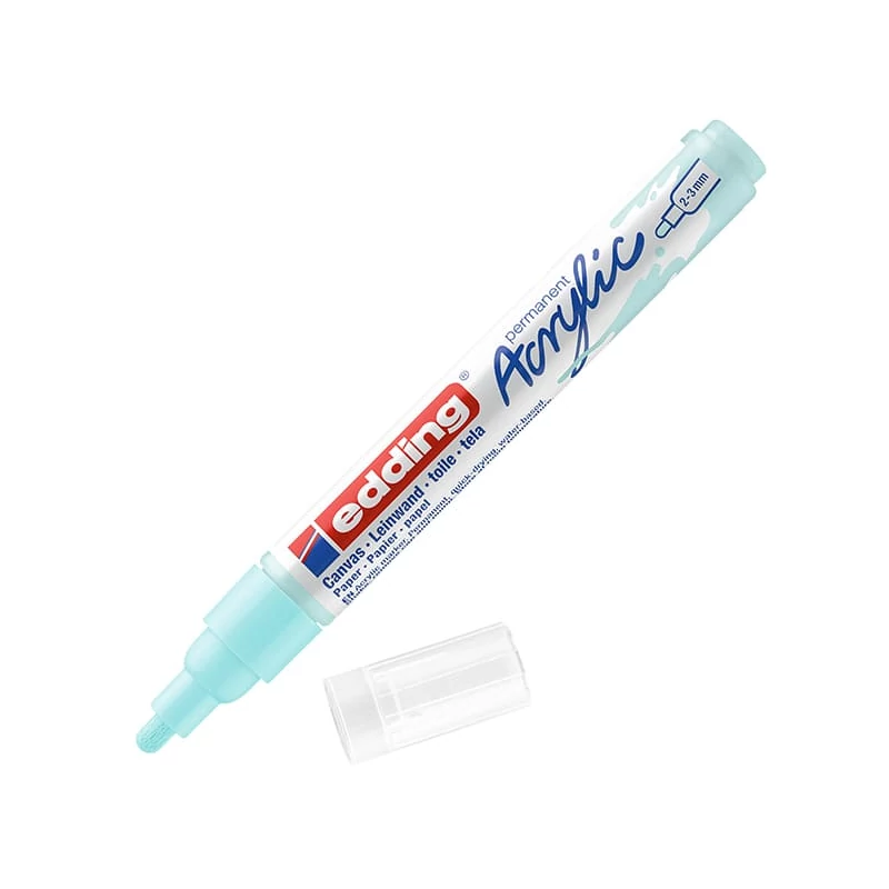 edding 5100 akrilni marker (flomaster), M (2-3 mm) - 916, pastel blue