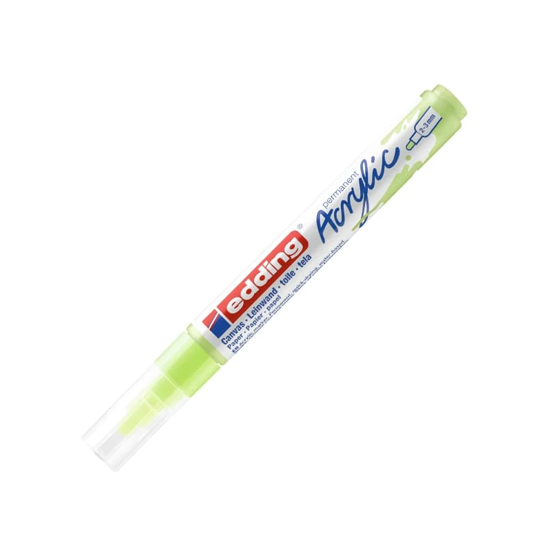 edding 5100 akrilni marker (flomaster), M (2-3 mm) - 917, pastel green