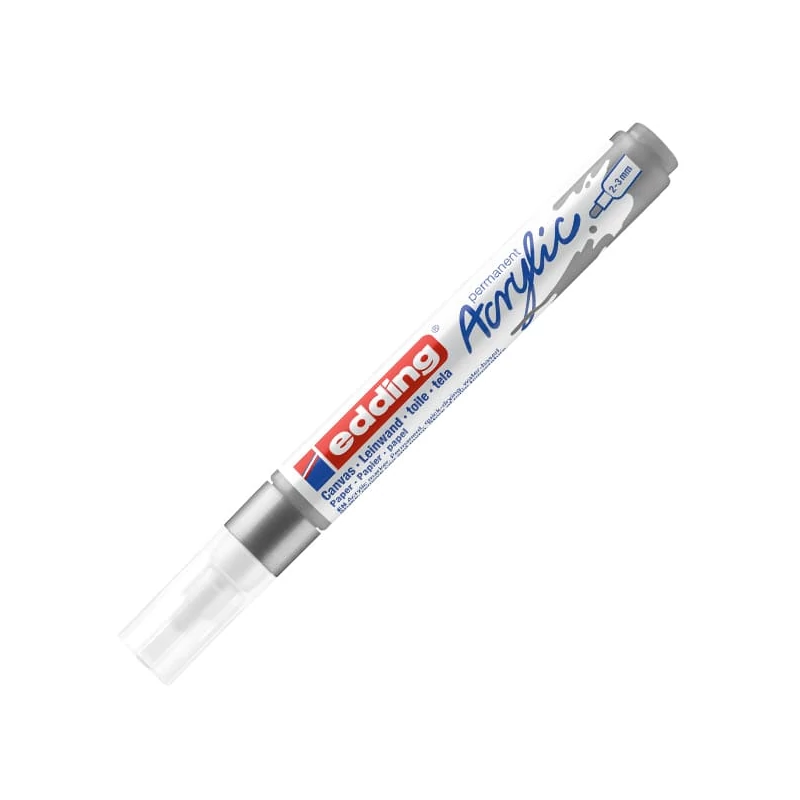 edding 5100 akrilni marker (flomaster), M (2-3 mm) - 923, rich silver