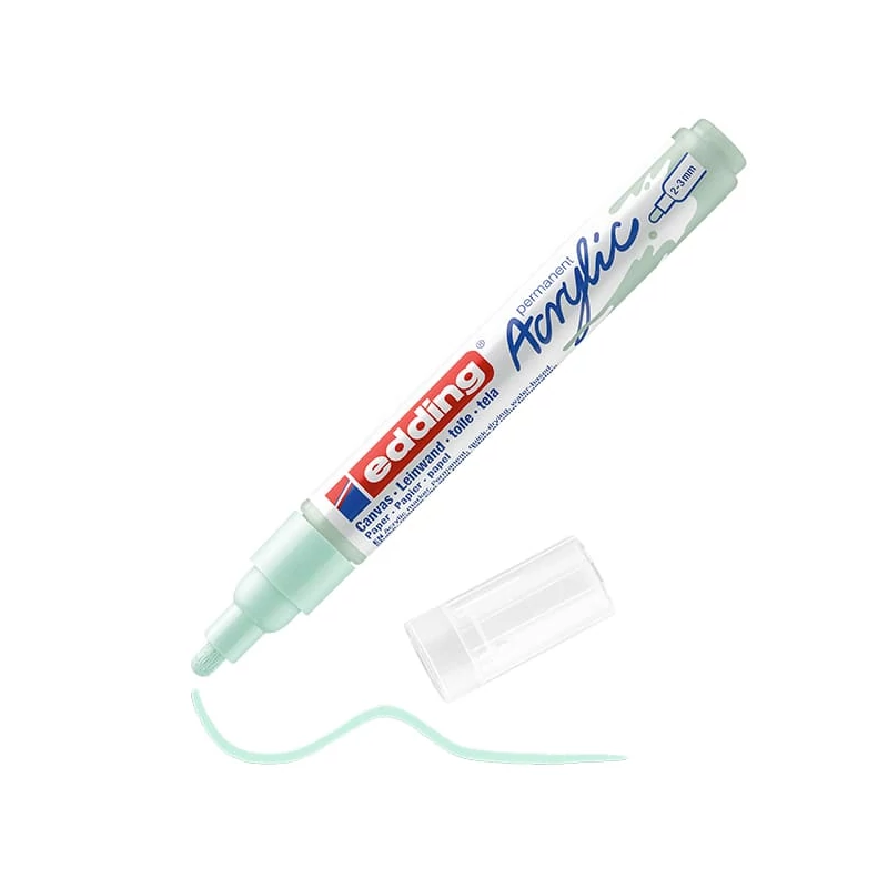 edding 5100 akrilni marker (flomaster), M (2-3 mm) - 928, mellow mint