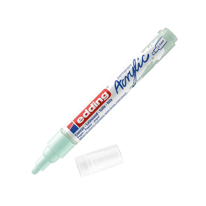 edding 5100 akrilni marker (flomaster), M (2-3 mm) - 928, mellow mint