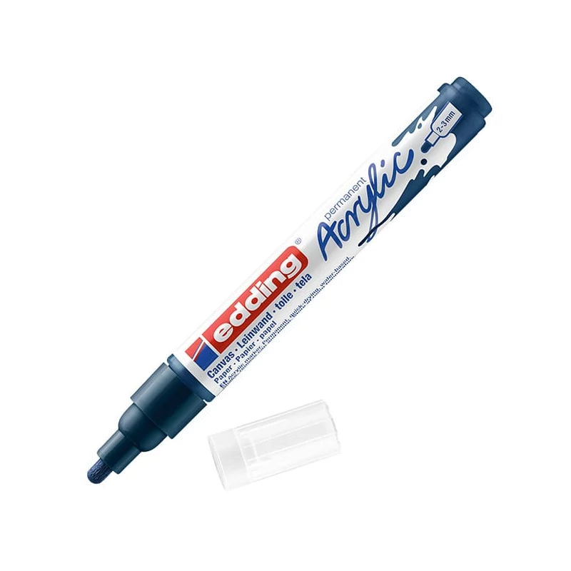 edding 5100 akrilni marker (flomaster), M (2-3 mm) - 933, elegant midnight