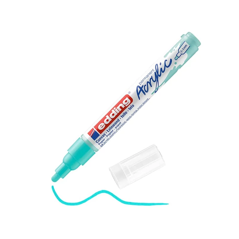 edding 5100 akrilni marker (flomaster), M (2-3 mm) - 934, turquoise