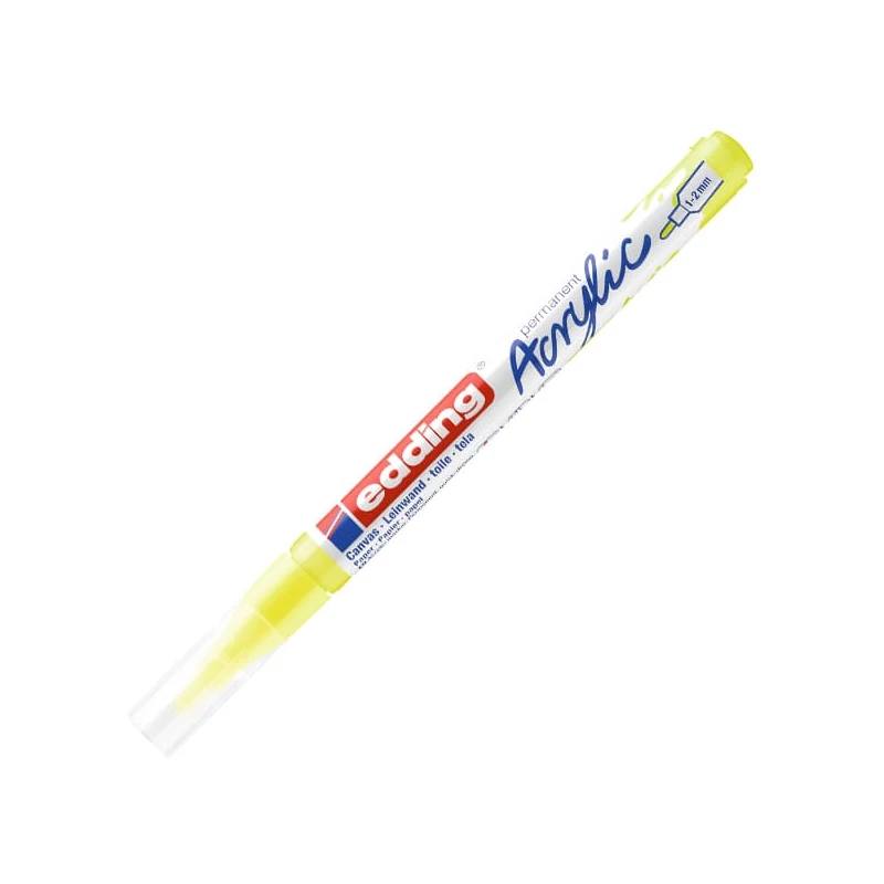 edding 5300 akrilni marker (flomaster), F (1-2 mm) - 065, neon yellow