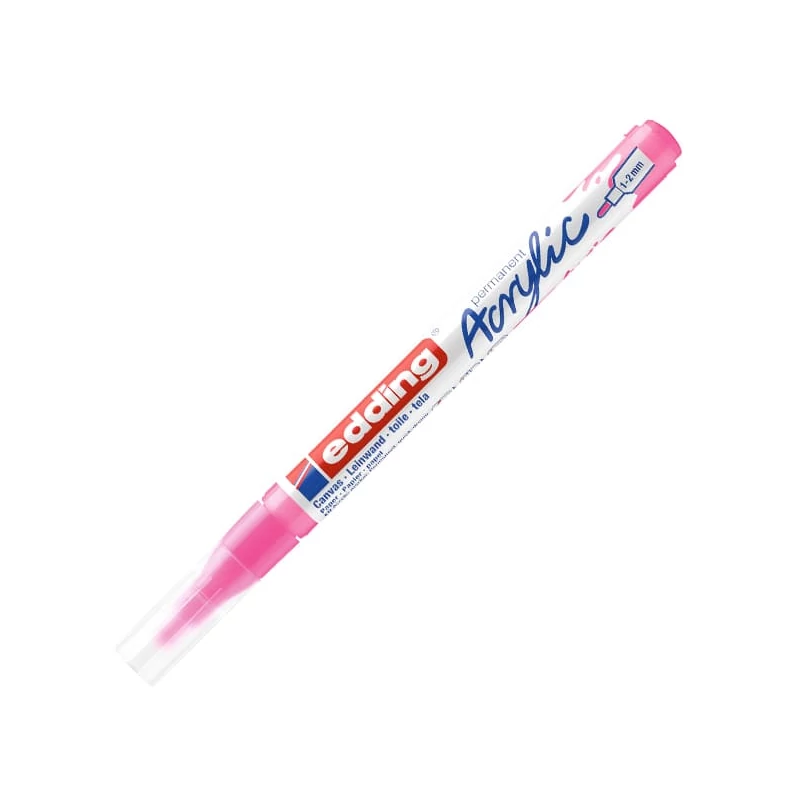 edding 5300 akrilni marker (flomaster), F (1-2 mm) - 069, neon pink
