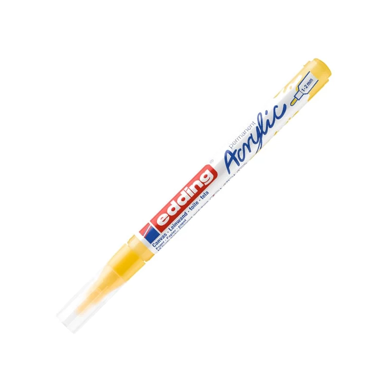 edding 5300 akrilni marker (flomaster), F (1-2 mm) - 905, traffic yellow