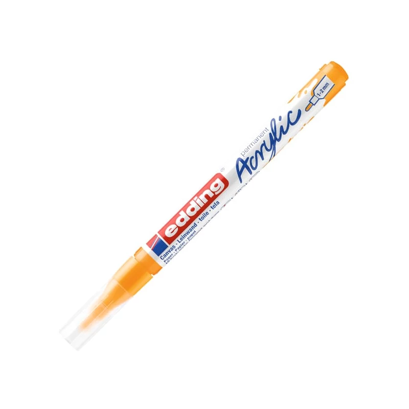 edding 5300 akrilni marker (flomaster), F (1-2 mm) - 906, sunny yellow