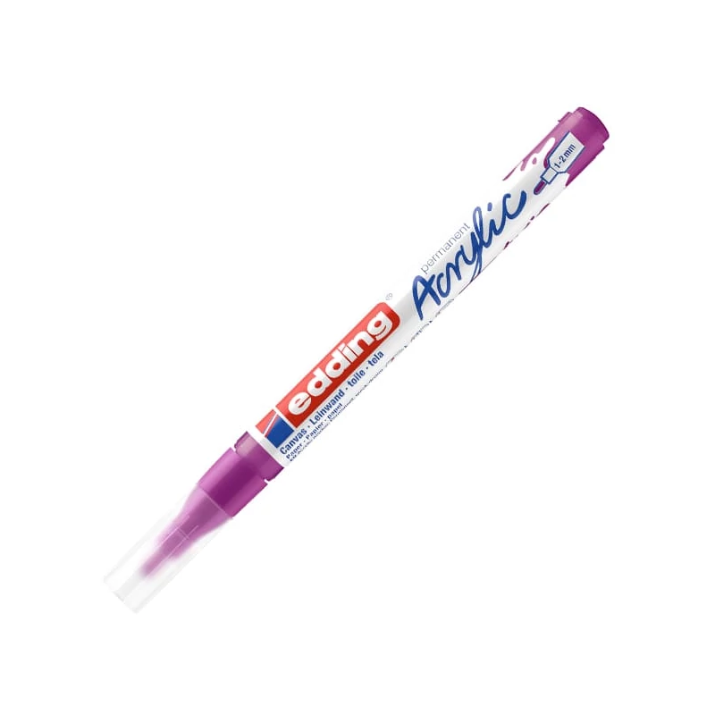 edding 5300 akrilni marker (flomaster), F (1-2 mm) - 910, berry