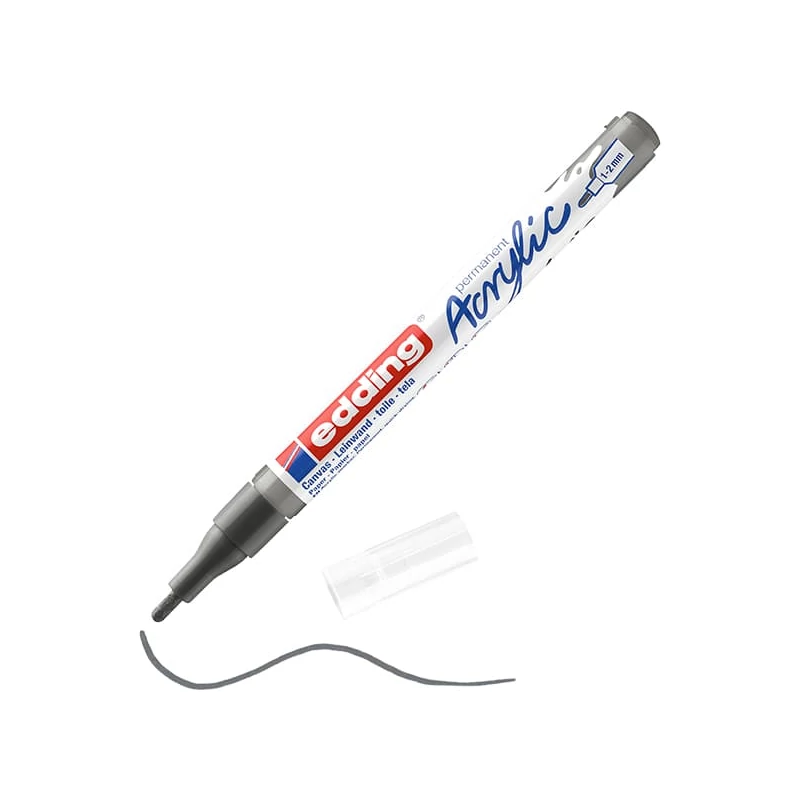 edding 5300 akrilni marker (flomaster), F (1-2 mm) - 926, antracite