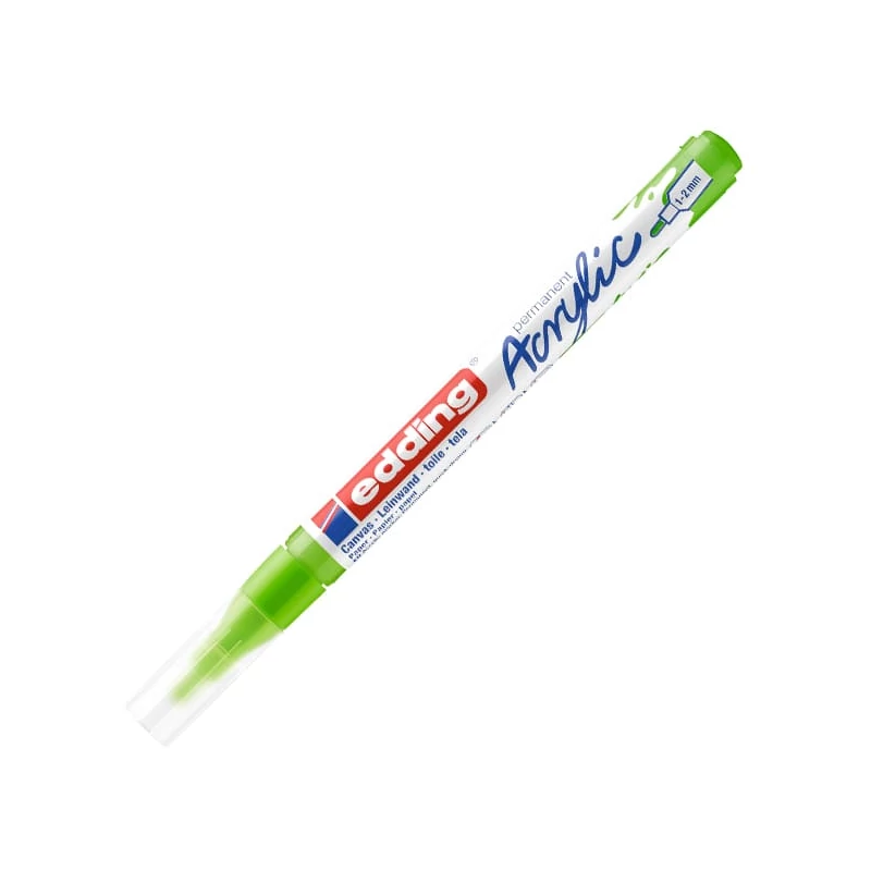 edding 5300 akrilni marker (flomaster), F (1-2 mm) - 927, yellow green