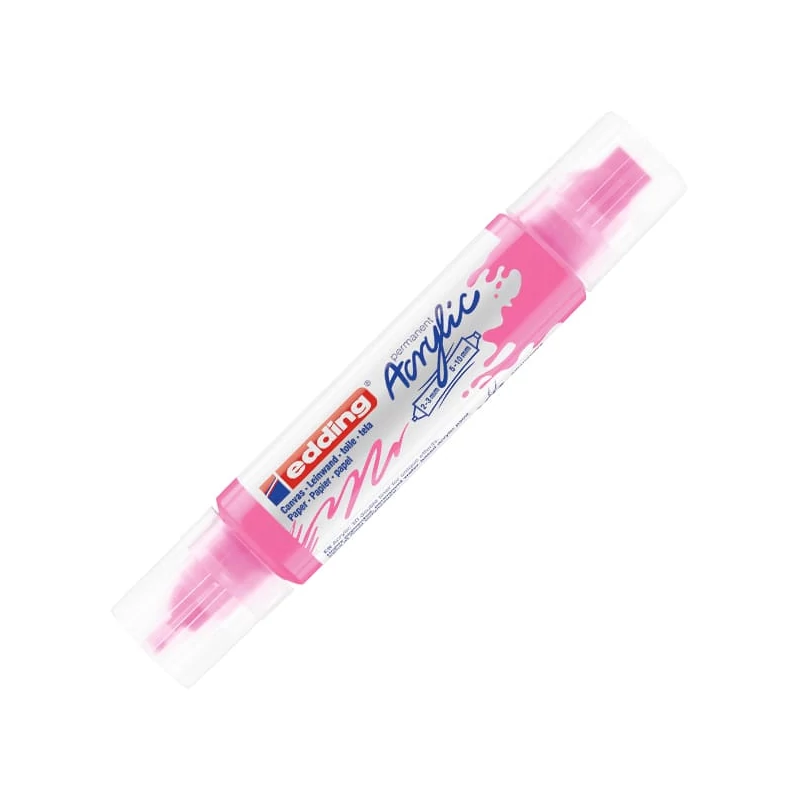 edding 5400 3D dvostruka akrilna olovka s dvostrukom bojom - 069, neon pink