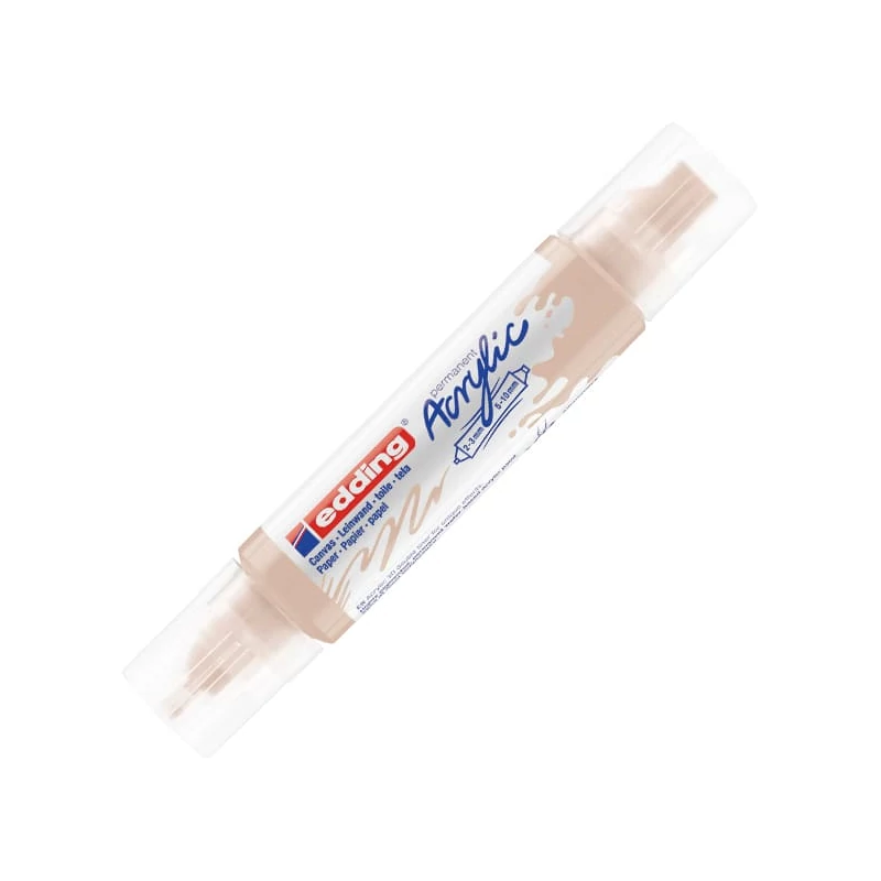 edding 5400 3D dvostruka akrilna olovka s dvostrukom bojom - 255, warm beige
