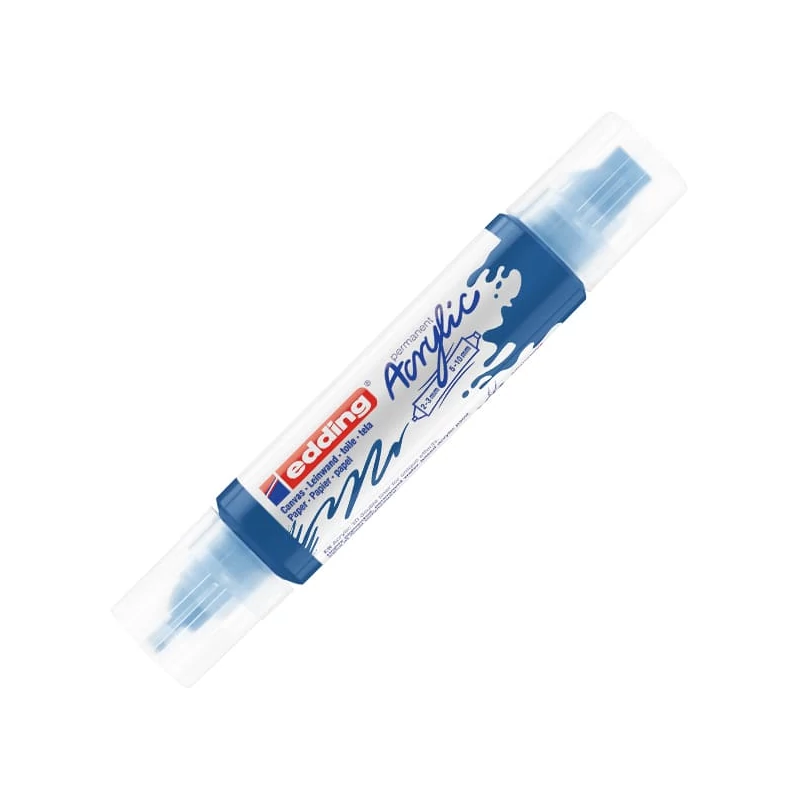 edding 5400 3D dvostruka akrilna olovka s dvostrukom bojom - 903, gentian blue