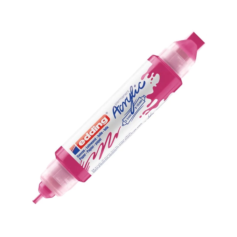 edding 5400 3D dvostruka akrilna olovka s dvostrukom bojom - 909, telemagenta